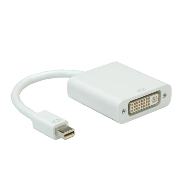 Roline - DVI-Adapter - Mini DisplayPort (M) zu DVI-D (W) - weiß