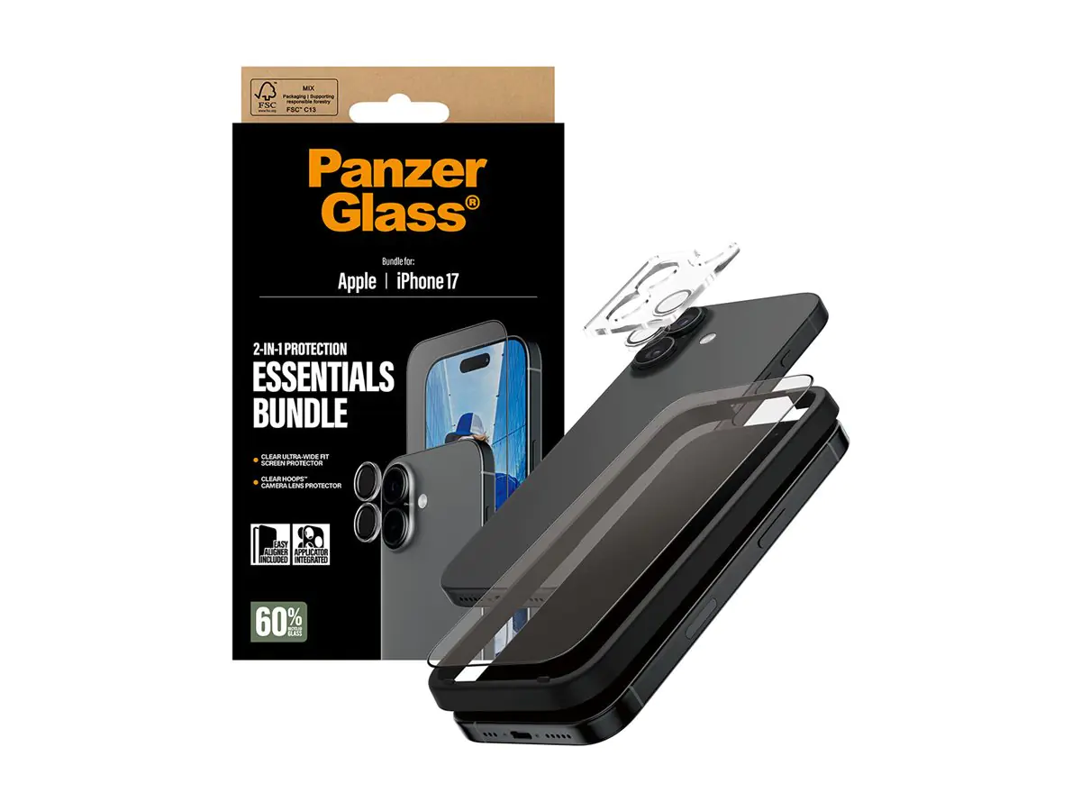 PanzerGlass 2-in-1 Essentials Bundle - Schutzkit