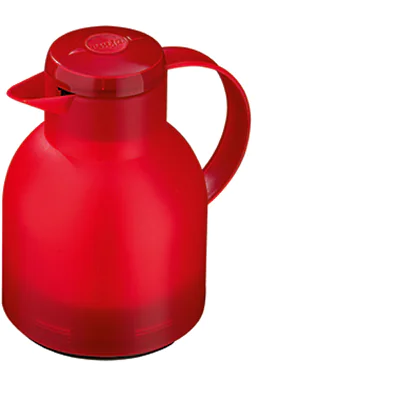 EMSA Isolierkanne Samba 1l Polypropylen rot transluzent