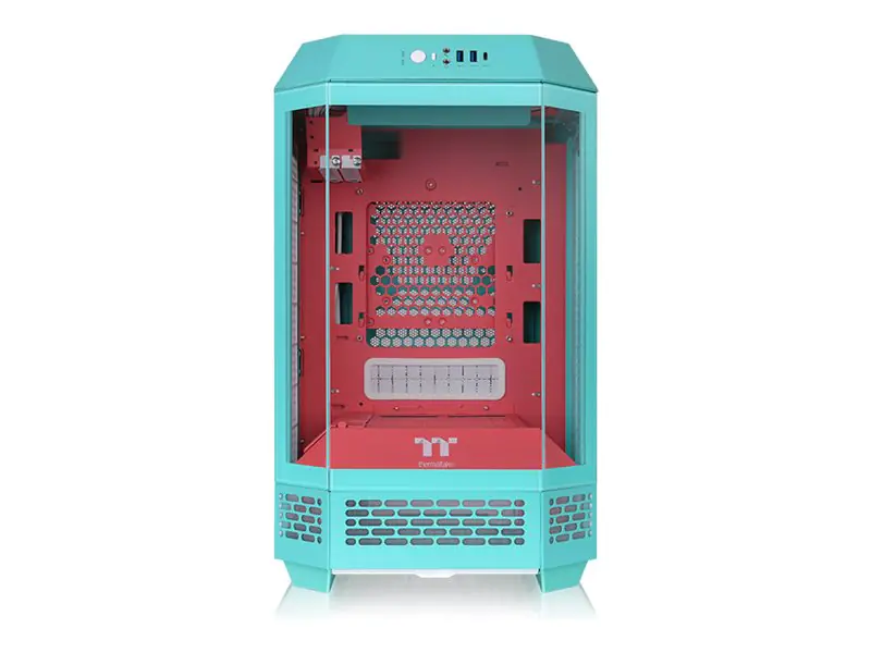 Thermaltake The Tower 250 mint/beere Tempered Glass