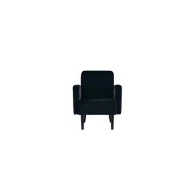 PAPERFLOW Sessel LISBOA Samtbezug schwarz 74600831 LFTV.01.01