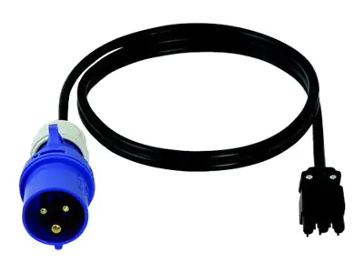 SCHROFF Stromkabel - GST18 (W) zu IEC 60309 16A (S)