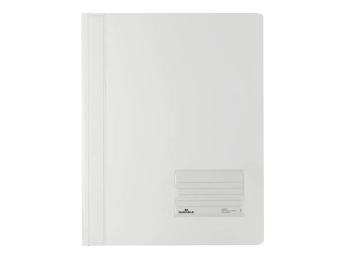 Durable Schnellhefter - Translucent White 268002