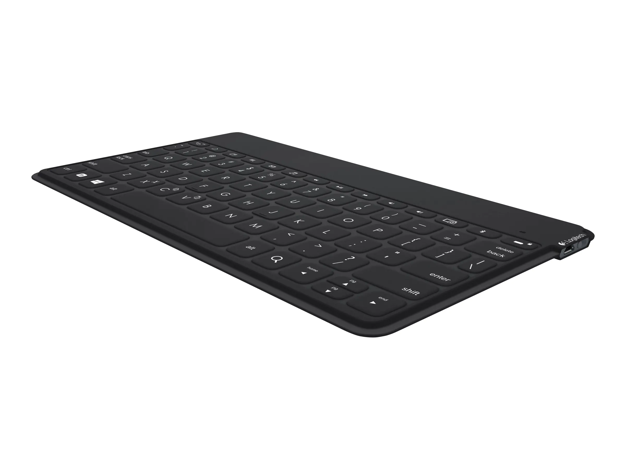 Logitech Keys-To-Go - Tastatur - kabellos - Bluetooth - Pan-Nordic - Schwarz