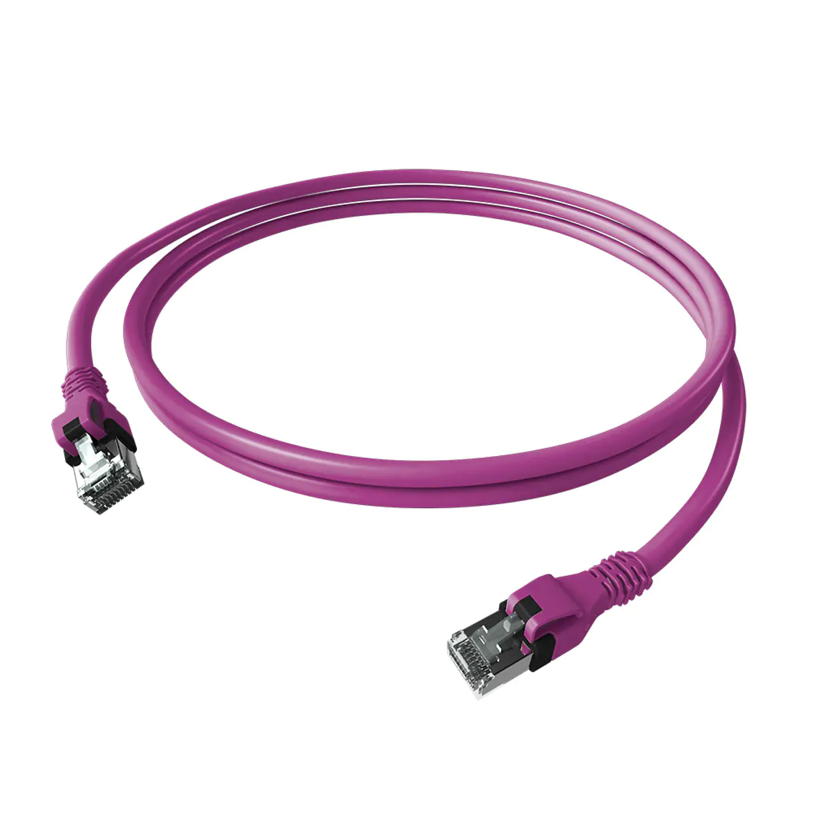 EasyLan CPP1OVAVAV0050 DualBoot PushPull Patchkabel Kat.6A ISO/IEC geschirmt