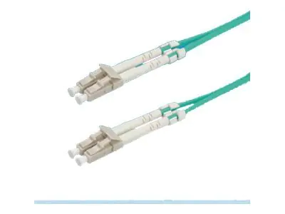 Secomp - Netzwerkkabel - LC Multi-Mode (M) zu LC Multi-Mode (M) - 1 m - Glasfaser - 50/125 Mikrometer - OM3 - halogenfrei - grün