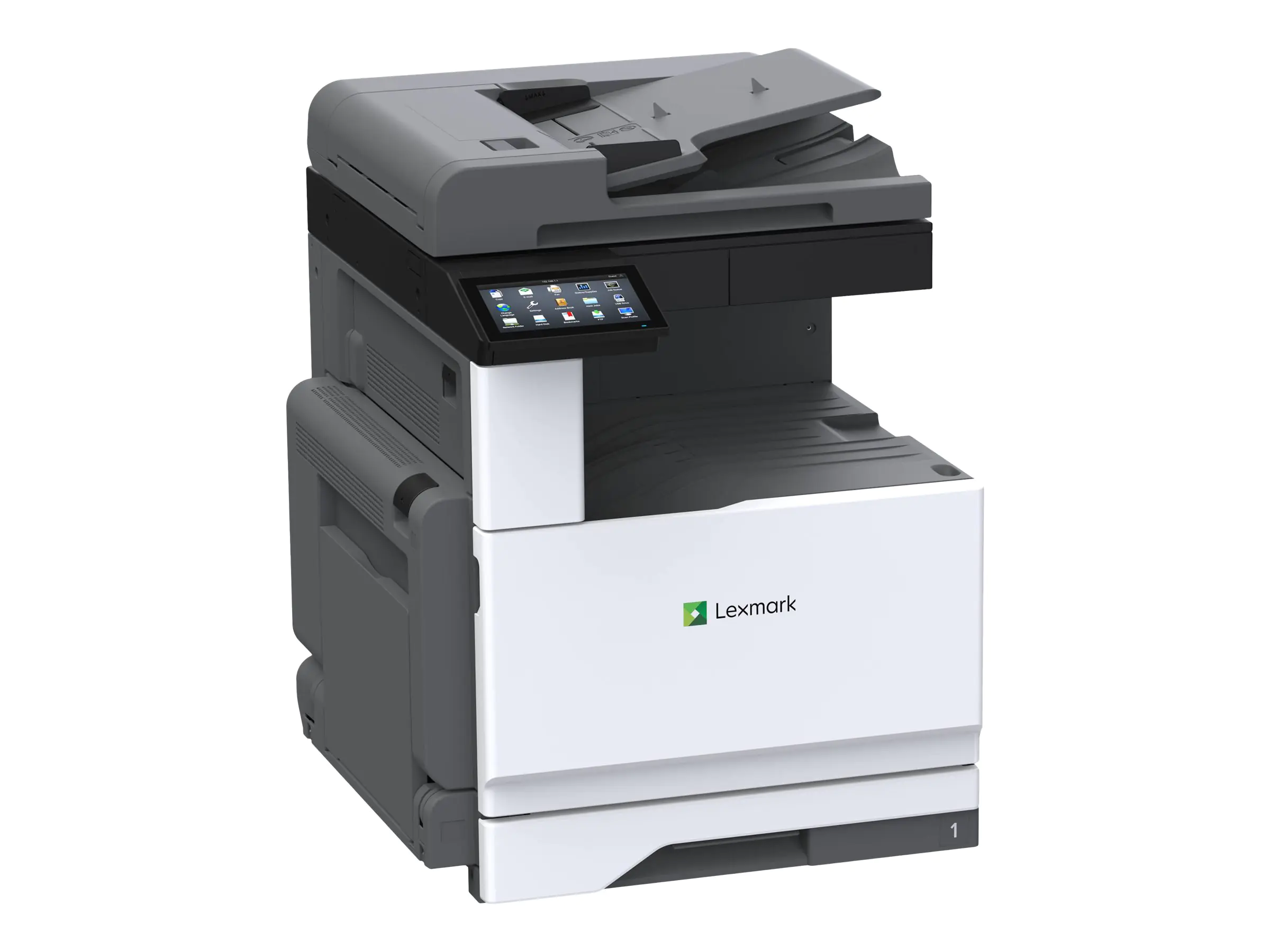 Lexmark MX931dse - Multifunktionsdrucker - s/w - Laser - A3/Ledger (Medien) - bis zu 35 Seiten/Min. (Kopieren) - bis zu 35 Seiten/Min. (Drucken) - 620 Blatt - 33.6 Kbps - USB 2.0, Gigabit LAN