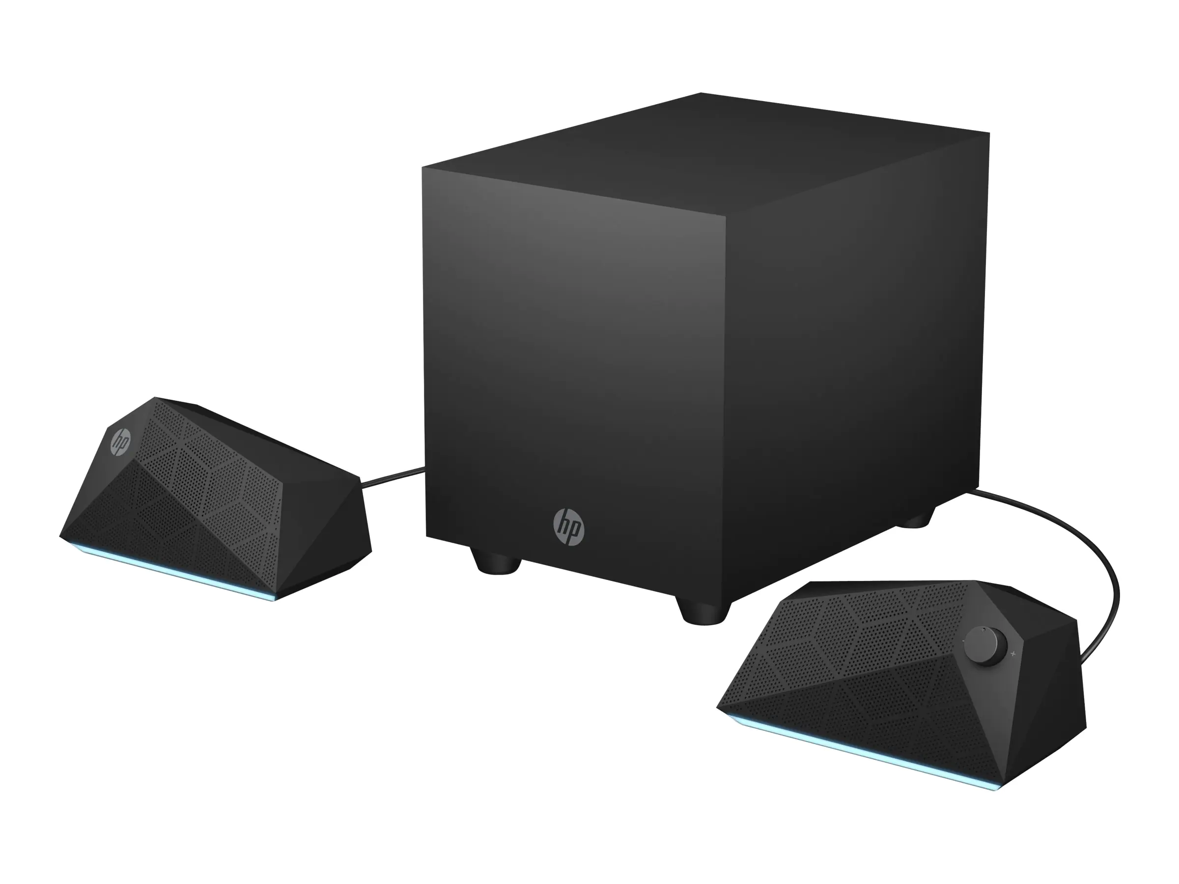 HP X1000 - Lautsprechersystem - für PC - 2.1-Kanal - 30 Watt (Gesamt)