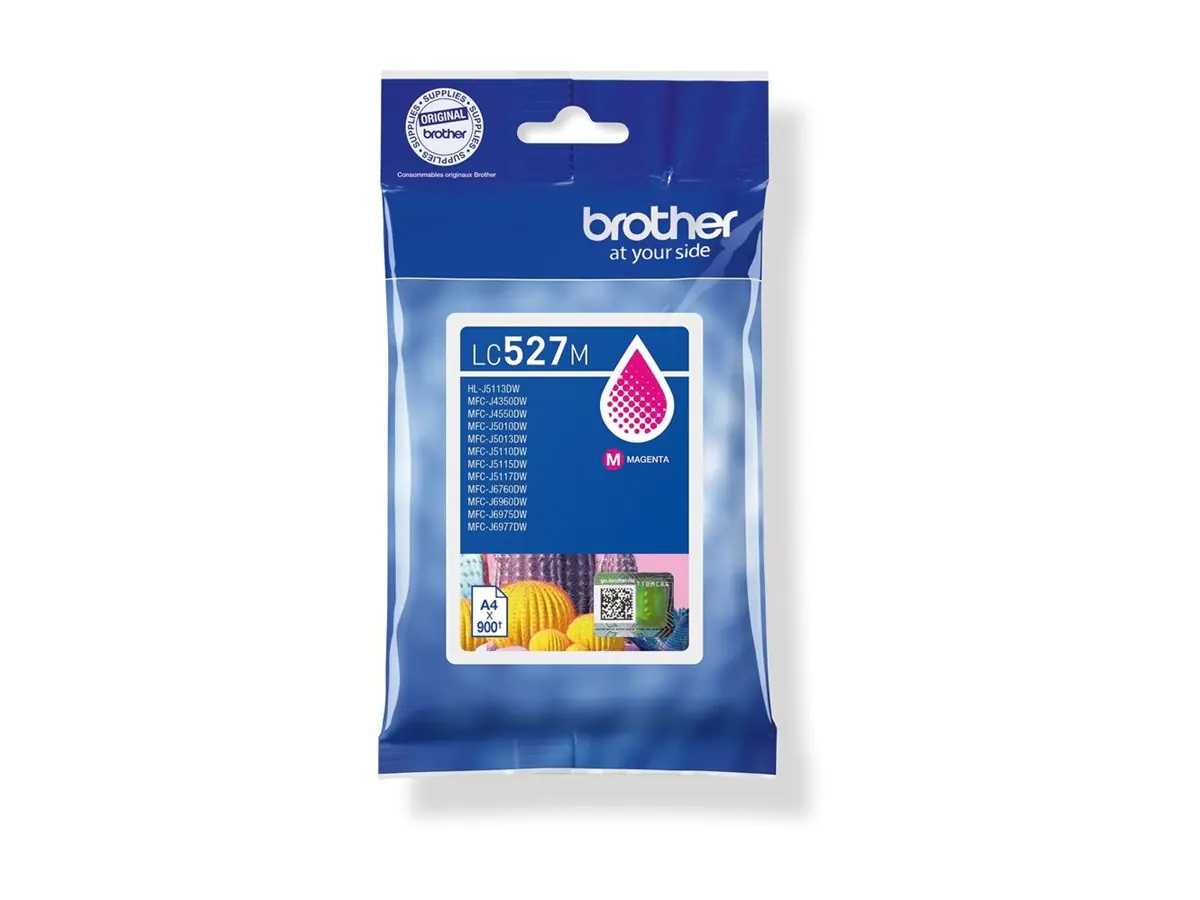 Brother LC527M - Magenta - original - Kissen-Pack - Tintenpatrone - für Brother MFC-J4350DW, MFC-J4550DW