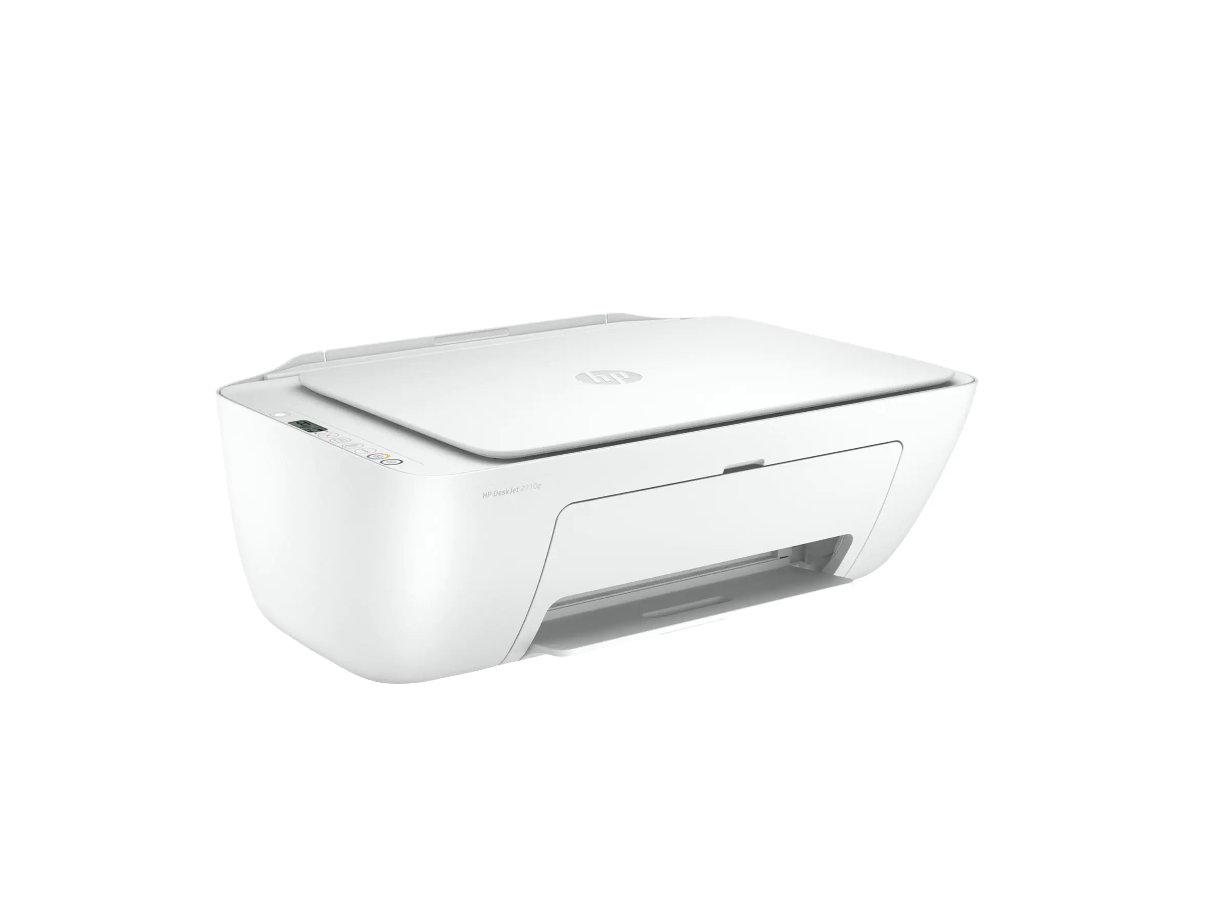 HP Deskjet 2710e All-in-One - Multifunktionsdrucker - Farbe - Tintenstrahl - 216 x 297 mm (Original) - A4/Legal (Medien) - bis zu 6 Seiten/Min. (Kopieren) - bis zu 7.5 Seiten/Min. (Drucken) - 60 Blatt - USB 2.0, Bluetooth, Wi-Fi(n) - weiß - Für HP Instant