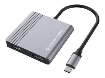 Conceptronic - Dockingstation - USB-C - 2 x HDMI