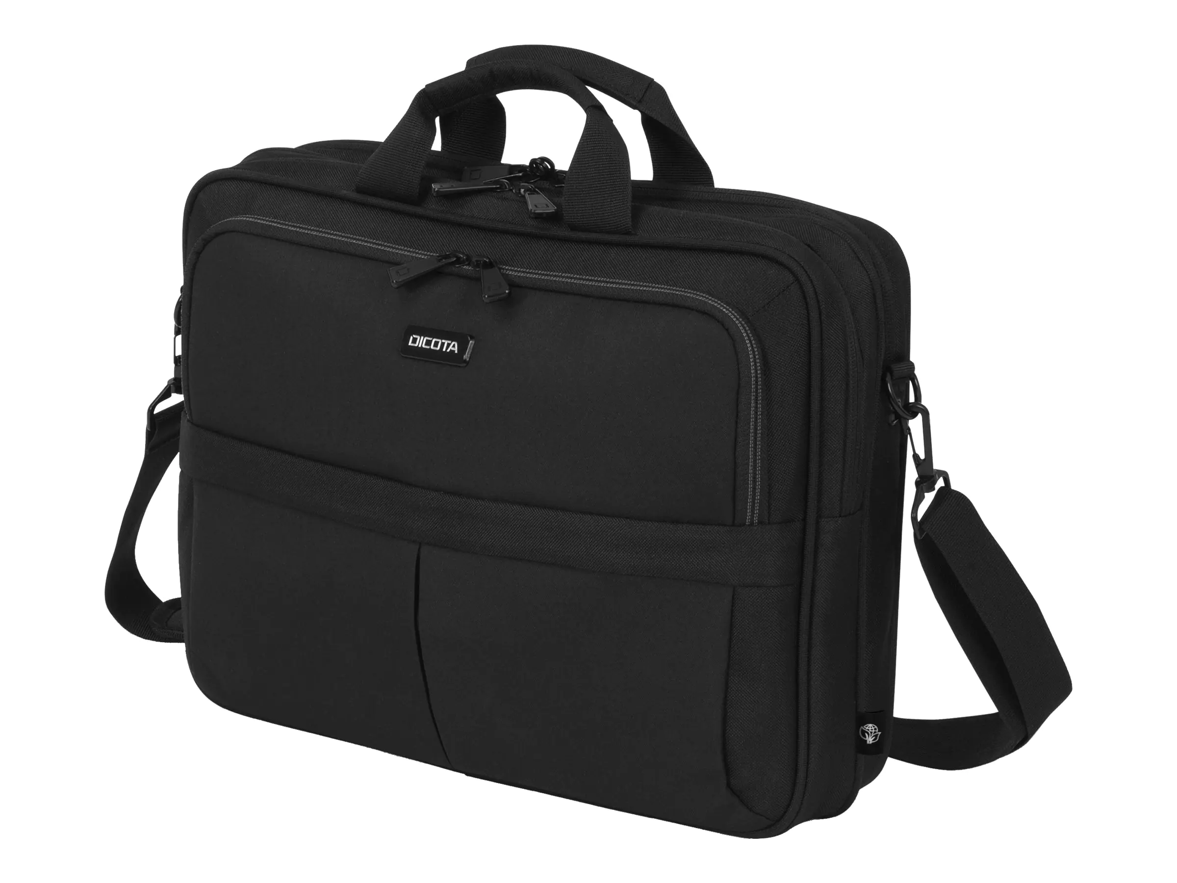 DICOTA Eco Top Traveller SCALE - Notebook-Tasche - 35.8 cm - 12" - 14.1" - Schwarz