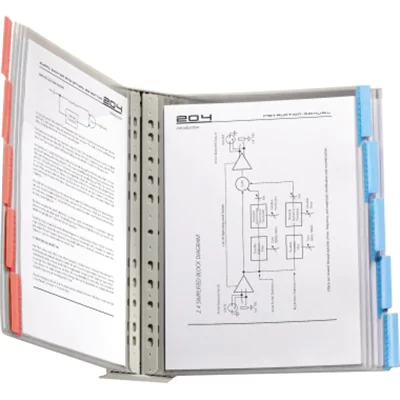 Sichttafelsystem Wandset Wall Wandhalter und 10 Tafeln 5607