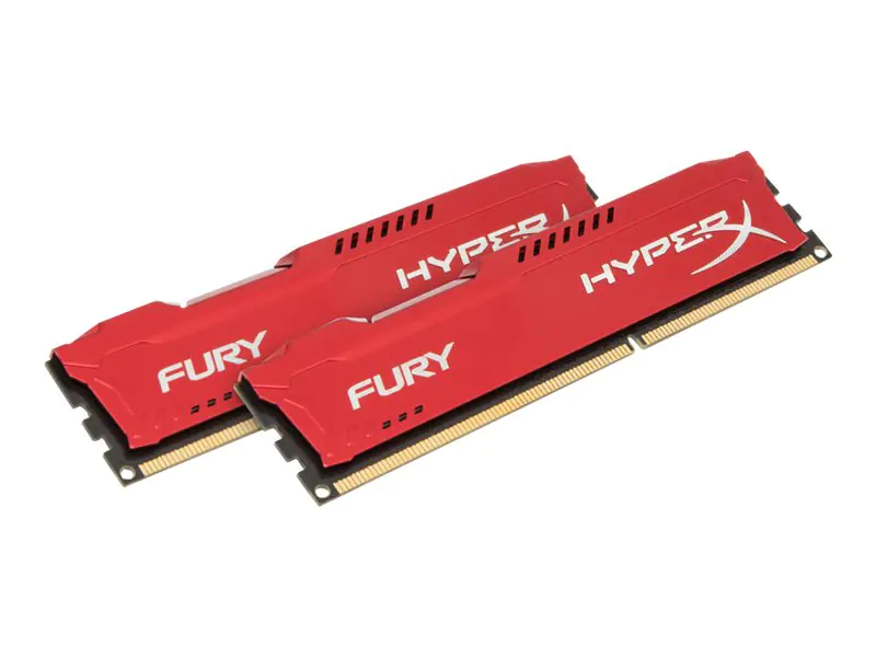 HyperX FURY - DDR3 - Kit - 8 GB: 2 x 4 GB - DIMM HX316C10FRK2/8