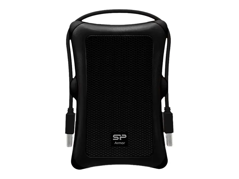 Silicon Power Armor A30 - Festplatte - 2 TB - extern (tragbar) - 2.5" (6.4 cm) - USB 3.2 Gen 1 - Schwarz