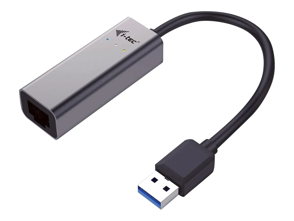 i-Tec USB 3.0 Metal Gigabit Ethernet Adapter - Netzwerkadapter - USB 3.0 - Gigabit Ethernet x 1 - Space-grau