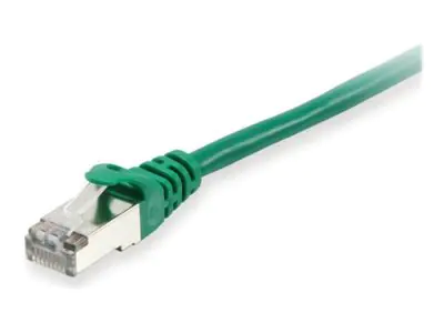 equip - Patch-Kabel - RJ-45 (M) zu RJ-45 (M) - 25 m - S/FTP - CAT 6 - geschirmt, halogenfrei, geformt, verseilt - grün