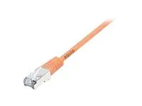 equip - Patch-Kabel - RJ-45 (M) zu RJ-45 (M) - 50 cm - SFTP - CAT 6 - halogenfrei, geformt, verseilt - orange