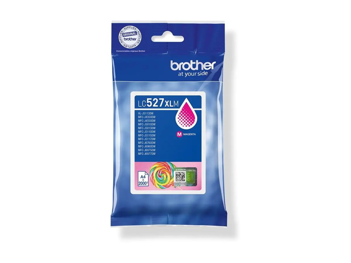 Brother Tinte LC527XLM Magenta 2.000 Setien