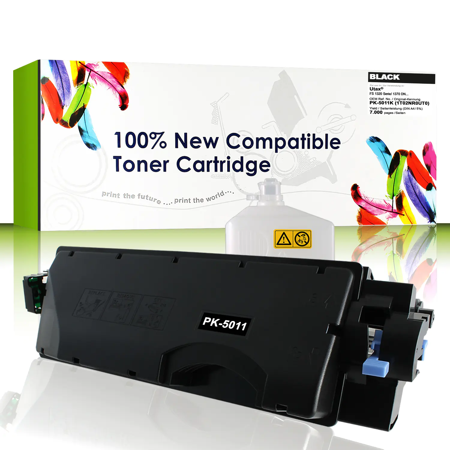 CartridgeWeb Toner kompatibel zu Utax 1T02NR0UT0 PK-5011K schwarz 7.000 Seiten 1 Stück