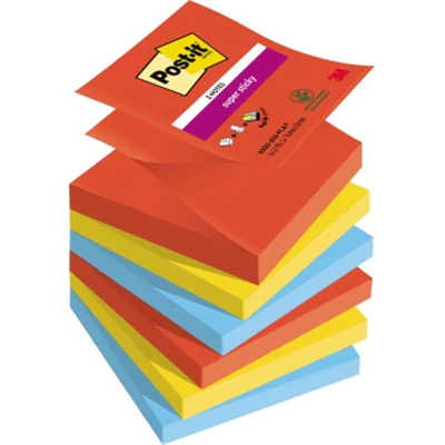 Post-it Haftnotiz R330-6SS-PLAY 76x76mm 90Blatt 6St.