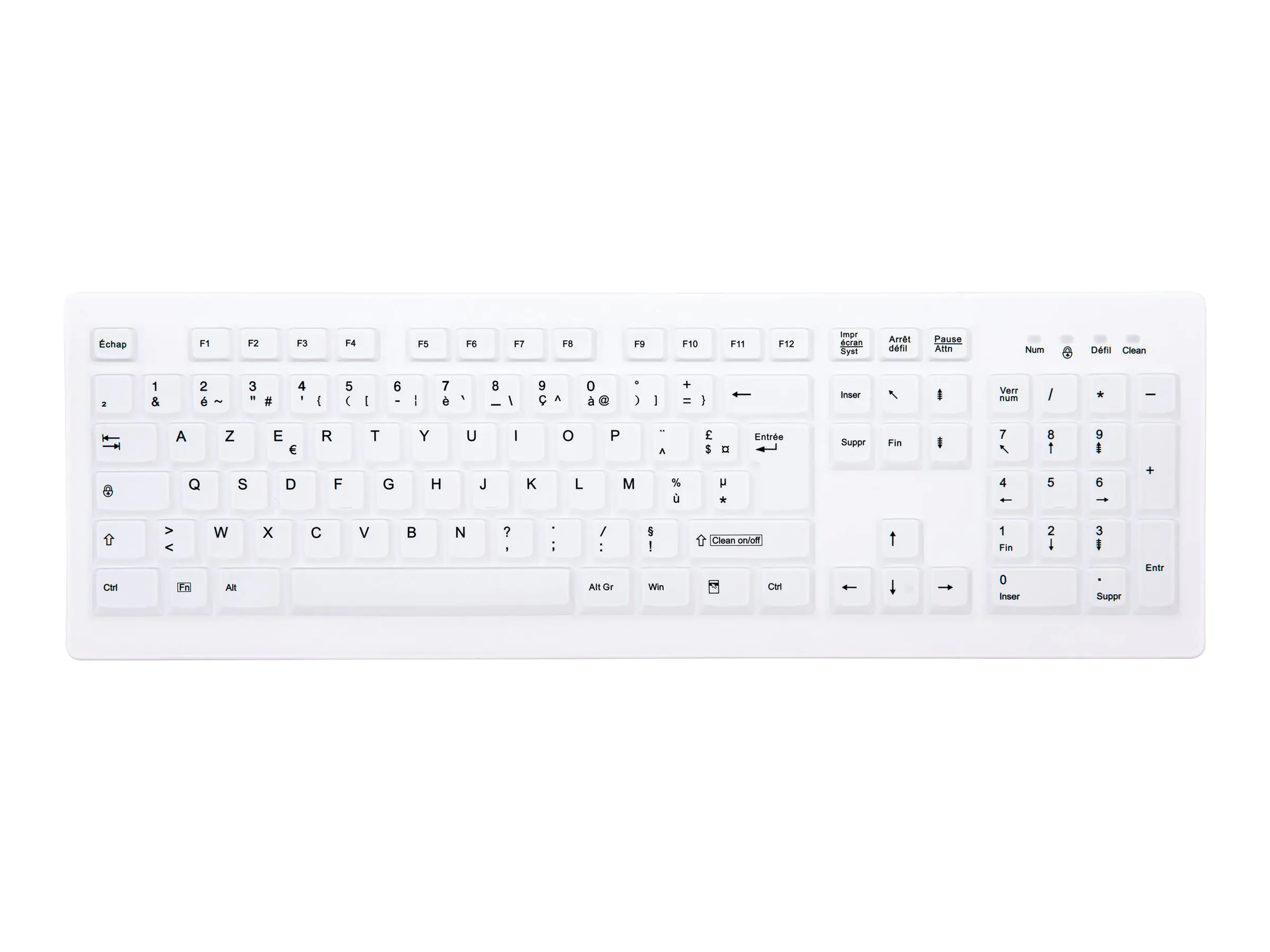 Contour Active Key ClassicClean AK-C8100 - Tastatur-Abdeckung
