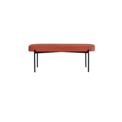 Paperflow Sitzbank GAIA 118 x 45,5 x 42 cm (B x H x T) Werkstoff des Bezuges: Stoff (100 % Polyester) Werkstoff der Sitzfläche: Spanplatte braun