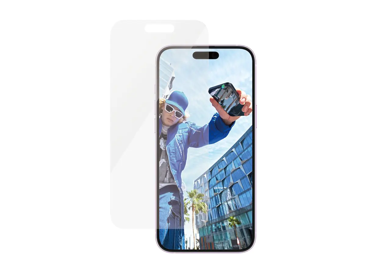 PanzerGlass Bildschirmschutz für Handy - klassische Passform