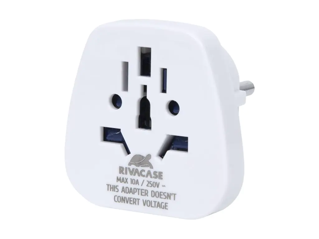 rivacase Riva Case Alamillo Travel adapter World to EU - Adapter für Power Connector - 3-polig (W)