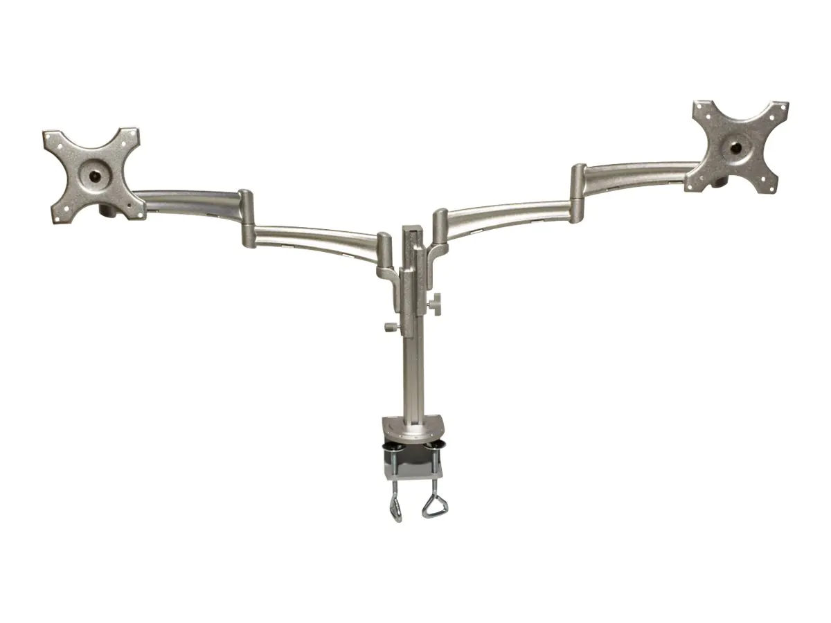 VALUE - Befestigungskit (Tischmontage, 2 Haltearme, 5 Drehgelenke) - für 2 LCD-Displays - Schreibtisch, Tischmontage