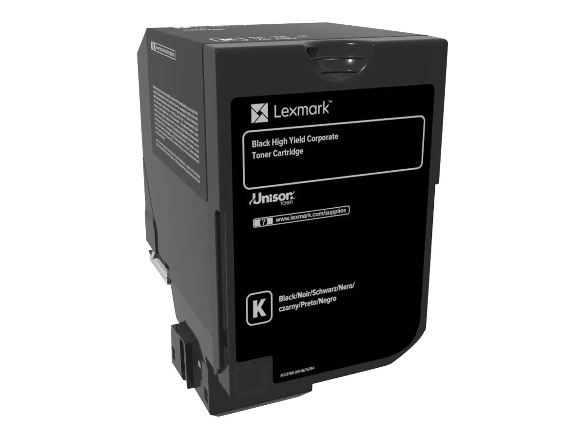 Lexmark - Hohe Ergiebigkeit - Schwarz - Original - Tonerpatrone LCCP, LRP, Lexmark Corporate - für Lexmark CS720de, CS720dte, CS725de, CS725dte