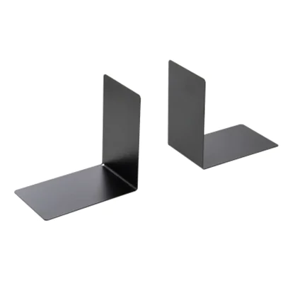 Westcott Buchstütze 9 x 14 x 14 cm (B x H x T) Metall, pulverbeschichtet schwarz 2 St./Pack.