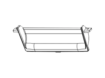HONEYWELL Front cover bottom DPR16-3252-01