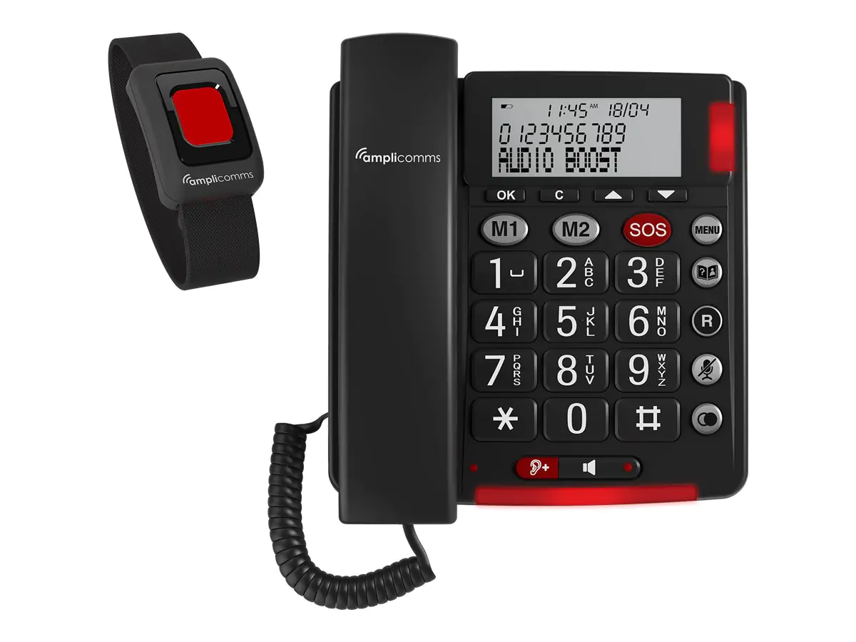 Diverse Amplicomms BigTel 50 Alarm Plus - Telefon mit ATL1424096