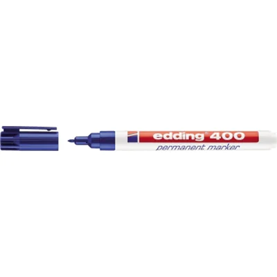 EDDING 400, Blau, Blau, Weiß, Kunststoff, 1 mm, 10 Stück(e) 4-400003