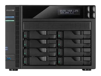 Asustor AS-608T - NAS-Server - 8 Schächte - SATA 90-AS6508T00-MD30