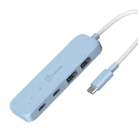 J5Create JCH342EC - Hub - umweltfreundlich, USB-C - 2 x USB 3.2 Gen 2 + 2 x USB-C 3.2 Gen 2 - Desktop