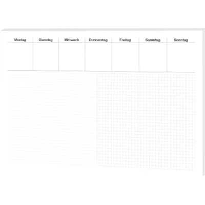 RNK Schreibunterlage Office 46616 liniert/kariert 30Blatt