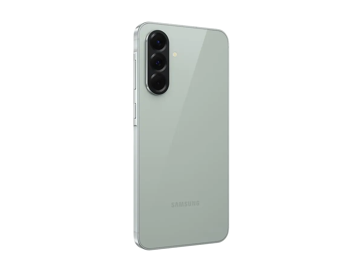 Samsung Galaxy A56 - 5G Smartphone - Dual-SIM - RAM 8 GB / Interner Speicher 256 GB - OLED-Display - 6.7" - 2340 x 1080 Pixel (120 Hz) - Triple-Kamera 50 MP, 12 MP, 5 MP - front camera 12 MP - großartiges Oliven-Grün