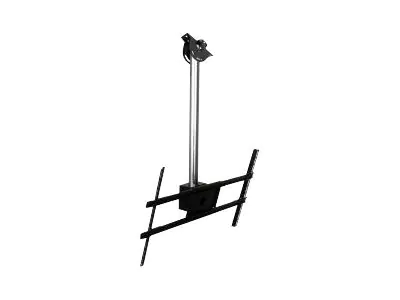 Peerless Modular Series Flat Panel Ceiling Mount Kit - Befestigungskit (Deckenmontage) - für Flachbildschirm - Pulverbeschichtung - Bildschirmgröße: 81.3-152.4 cm (32"-60") - Montageschnittstelle: 700 x 400 mm - Deckenmontage