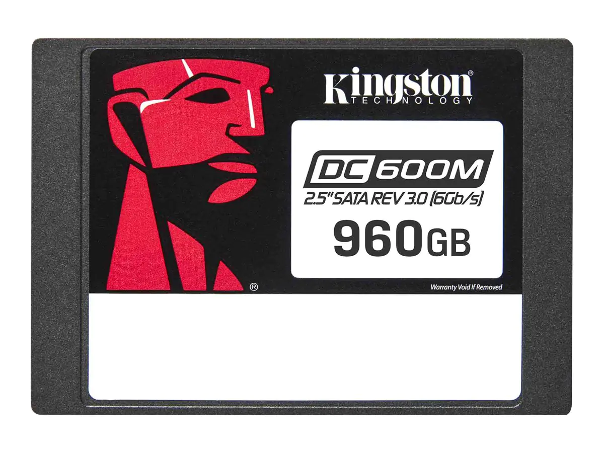 Kingston DC600M - SSD - Mixed Use - 960 GB - intern - 2.5" (6.4 cm) - SATA 6Gb/s