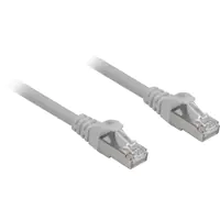 Sharkoon Cat.6a SFTP, 15 m, Cat6a, S/FTP (S-STP), RJ-45, RJ-45, Grau 4044951020362