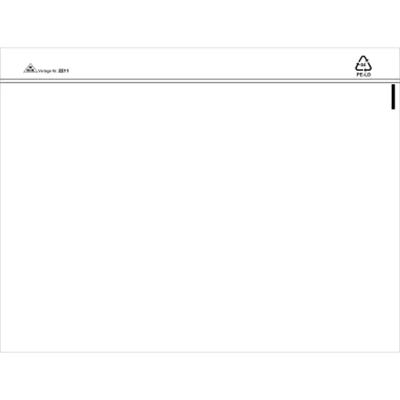 RNK Dokumententasche DIN C5 Polyethylen weiß 100 St./Pack.