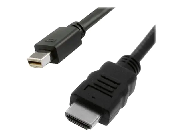 VALUE - Adapterkabel - Mini DisplayPort männlich zu HDMI männlich - 1 m - abgeschirmt - Schwarz