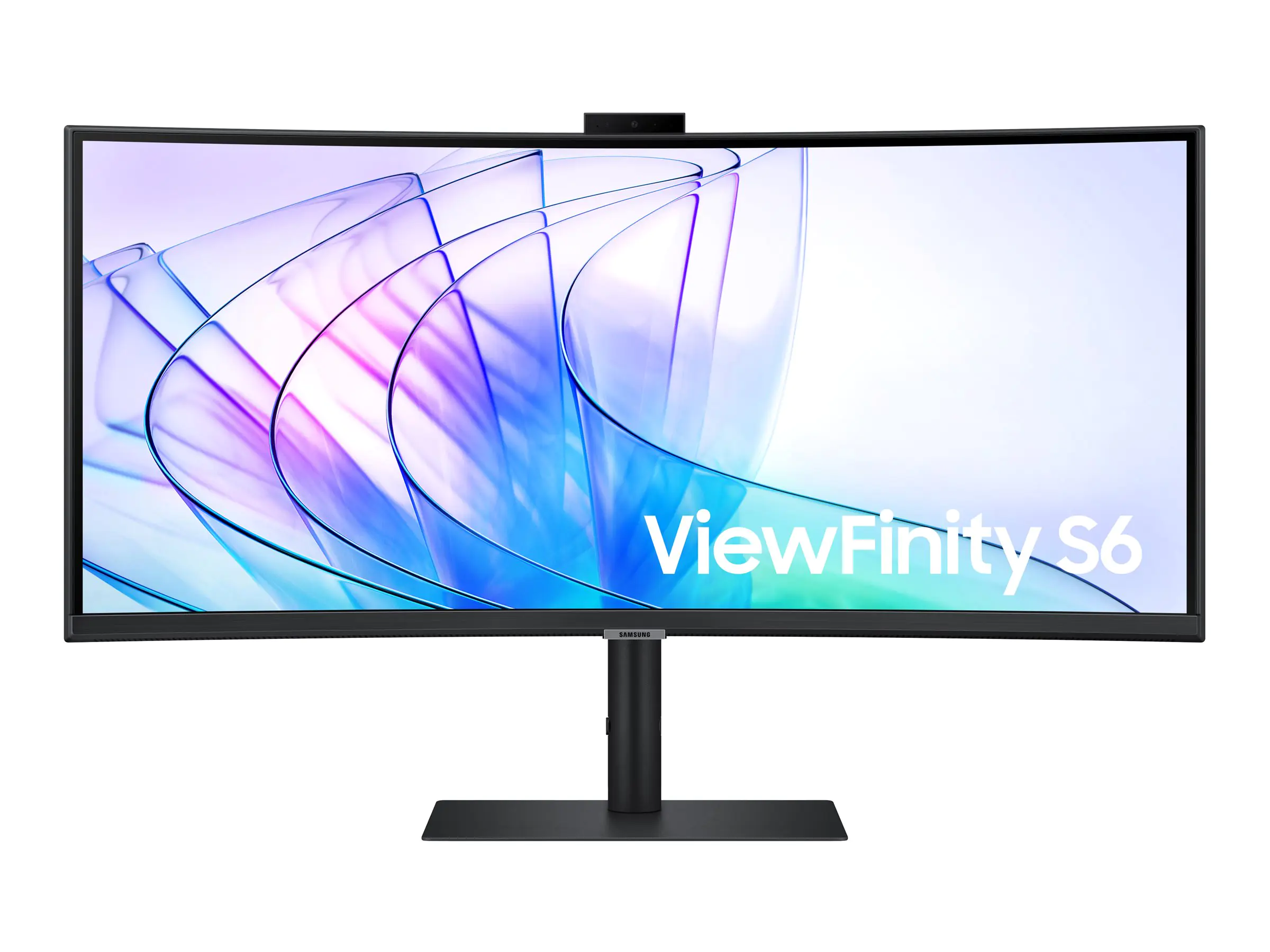 Samsung ViewFinity S6 S34C652VAU - S65VC Series - LED-Monitor - gebogen - 86 cm (34") - 3440 x 1440 UWQHD @ 100 Hz - VA - 350 cd/m² - 3000:1 - HDR10 - 5 ms - HDMI, DisplayPort, USB-C - Lautsprecher - Schwarz