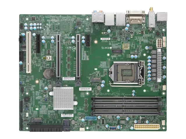 Supermicro X11SCA-W - Motherboard - ATX - LGA1151 Socket - C246 Chipsatz - USB 3.1 Gen 1, USB-C Gen2