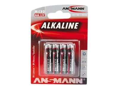 Ansmann Micro - Batterie 4 x AAA - Alkalisch 5015553