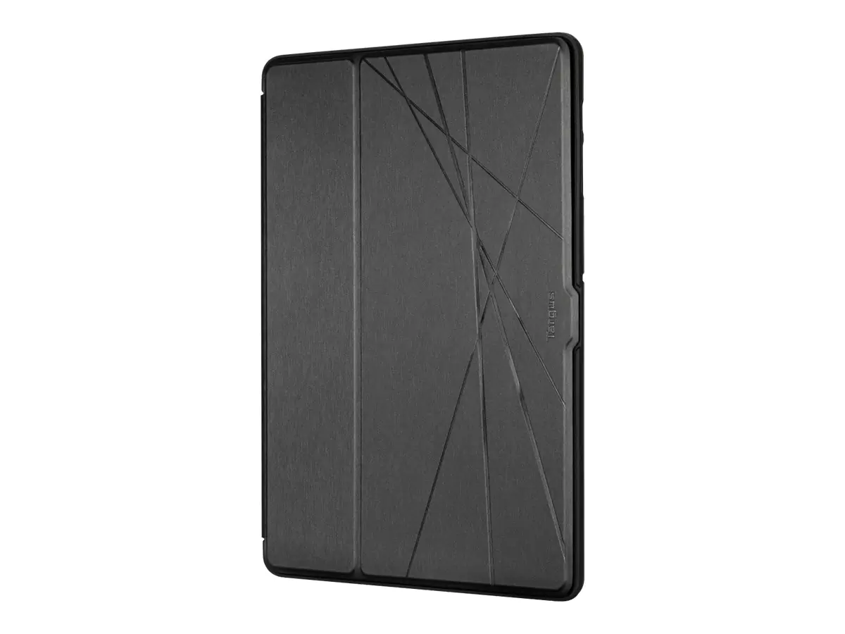 Targus Click-In - Flip-Hülle für Tablet - Thermoplastisches Polyurethan (TPU) - Schwarz - 12.4" - für Samsung Galaxy Tab S7+ 12.4", S7 FE 12.4" and S8+ 12.4"