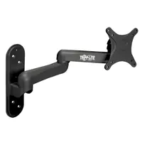 Eaton Tripp Lite Series Display TV LCD Wall Monitor Mount Fixed Arm Swivel/Tilt 13" to 27" TVs / EA / Flat-Screens - Klammer - für LCD-Display - Stahl - Schwarz - Bildschirmgröße: 33.02-68.58 cm (13"-27") - Wandmontage