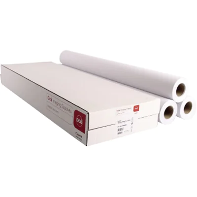 Canon Plotterpapier IJM022 Standard Plus 914 mm x 50 m (B x L) 90g/m² satiniert 3 RL./Pack.